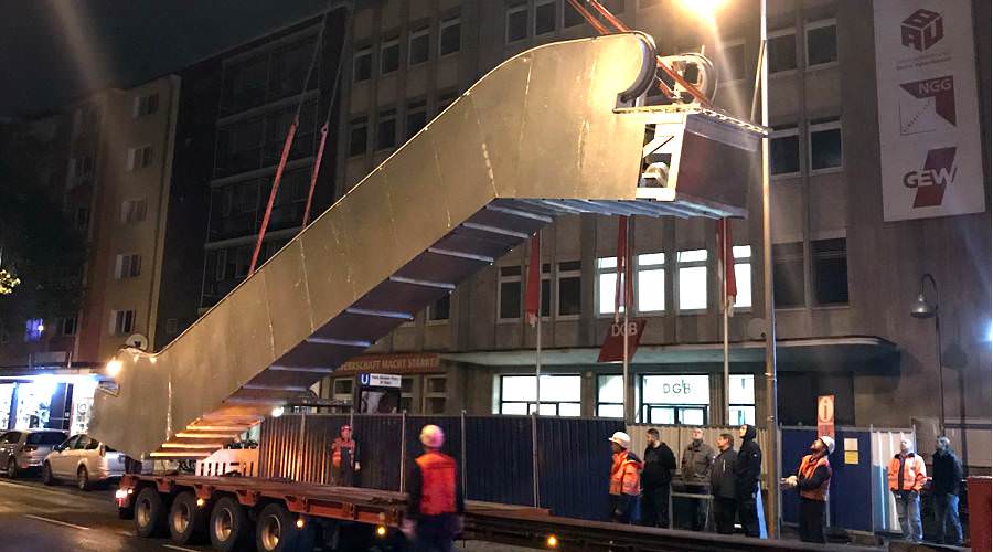 品牌實力鑄造歐洲經典-德國科隆地鐵大高度公交型自動扶梯項目順利交付安裝